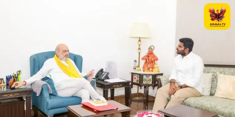 டெல்லியில் அமித் ஷா, பி.எல்.சந்தோஷ் உடன் அண்ணாமலை அடுத்தடுத்து முக்கிய ஆலோசனை: இன்றிரவு மீண்டும் முக்கிய மீட்டிங்