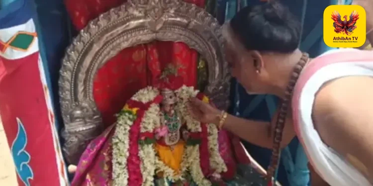 பழனி பெரியநாயகியம்மன் கோயிலில் திருஞானசம்பந்தருக்கு ஞானப்பால் ஊட்டும் ஐதீக விழா: திரளான பக்தர்கள் சாமி தரிசனம்!