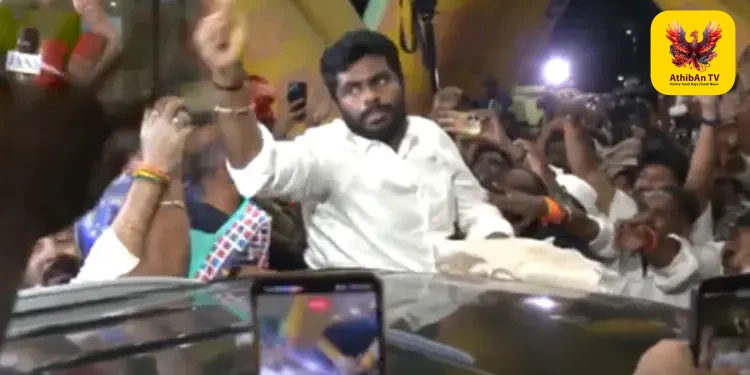 அண்ணாமலையின் புதிய இயக்கமான வி தி லீடர் அமைப்பில் 12 லட்சம் தன்னார்வலர்கள் சேர்க்கை