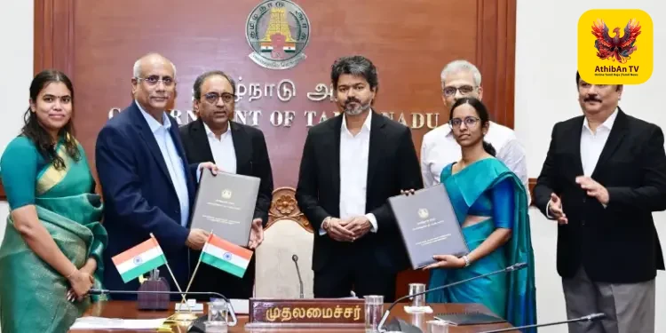 எல்&டி நிறுவனத்துடன் 3 புரிந்துணர்வு ஒப்பந்தங்கள் கையெழுத்து: 8,200 பேருக்கு வேலைவாய்ப்பு உறுதி!