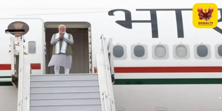 ஜி7 மாநாட்டில் பங்கேற்க பிரதமர் நரேந்திர மோடி பிரான்ஸ் புறப்பட்டார்!