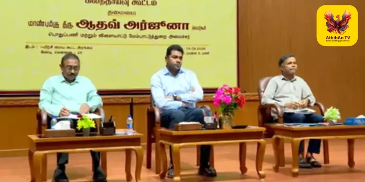 சாலை கட்டமைப்புக்கு 5 ஆண்டில் ரூ.2 லட்சம் கோடி மத்திய அரசு முதலீடு: அமைச்சர் ஆதவ் அர்ஜுனா!