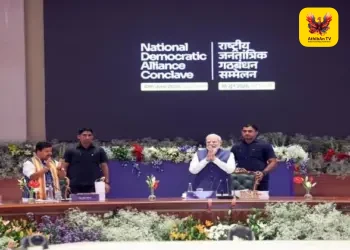 டெல்லியில் நடைபெற்ற என்.டி.ஏ கூட்டணி கூட்டம்: மிக நீண்டகாலப் பிரதமர் சாதனை படைத்த மோடிக்கு தலைவர்கள் திரண்டு பாராட்டு!