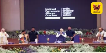 டெல்லியில் நடைபெற்ற என்.டி.ஏ கூட்டணி கூட்டம்: மிக நீண்டகாலப் பிரதமர் சாதனை படைத்த மோடிக்கு தலைவர்கள் திரண்டு பாராட்டு!