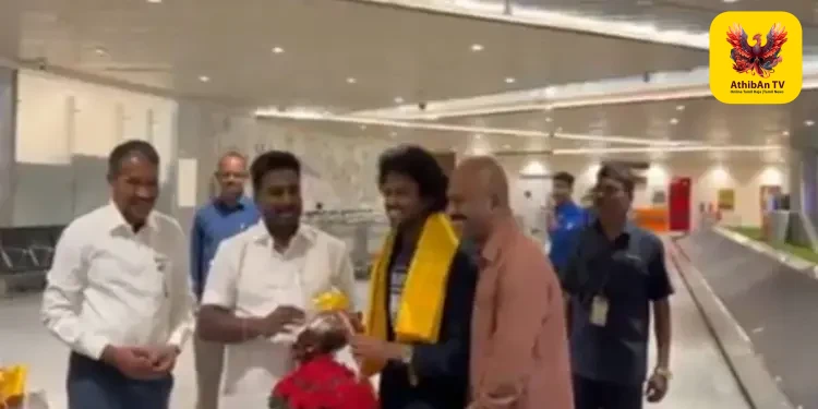 லண்டனில் சிம்பொனி இசை அமைத்து உலகச் சாதனை: சென்னை திரும்பிய இளவரசன் லிடியன் நாதஸ்வரத்திற்குத் தமிழக அரசு சார்பில் உற்சாக வரவேற்பு!