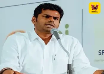 பாஜகவிலிருந்து விலகிய அண்ணாமலை சென்னை வருகை: விமான நிலையத்தில் ஆதரவாளர்கள் உற்சாக வரவேற்பு