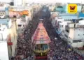காஞ்சிபுரம் வரதராஜ பெருமாள் கோயில் வைகாசி பிரம்மோற்சவ தேரோட்டம்: அமைச்சர்கள் வடம் பிடித்தனர்!