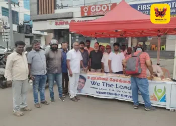 கோவை மாநகரில் இருபத்தைந்திற்கும் மேற்பட்ட இடங்களில் வி தி லீடர்ஸ் உறுப்பினர் சேர்க்கை முகாம்