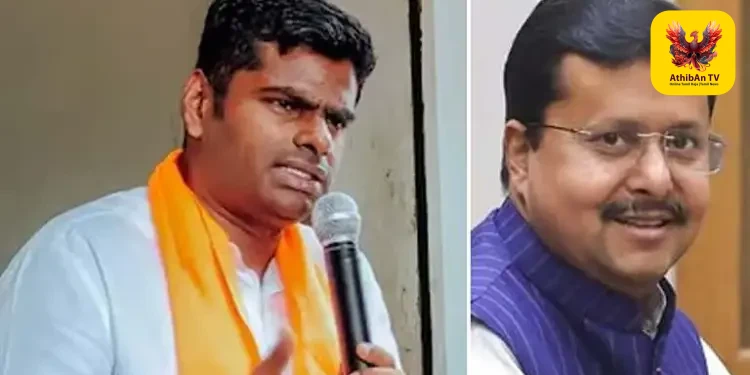 டெல்லியில் பரபரப்பு: பாஜக தேசிய தலைவர் நிதின் நபினுடன் அண்ணாமலை சந்திப்பு – உள்கட்சி மோதல்கள் குறித்து ரகசியக் கடிதம் வழங்கியதாகத் தகவல்!