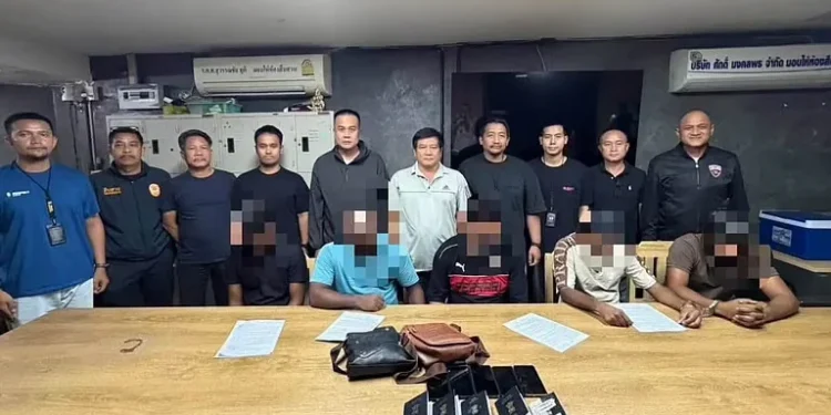 5 Indians arrested in Thailand for kidnapping 3 people and torturing them for a ₹70 lakh ransom
