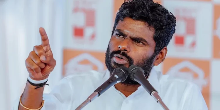 Annamalai to undertake a walkathon in Chenna