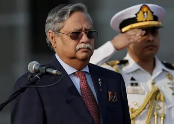 Bangladesh President Shahabuddin resigns before the end of his term.
