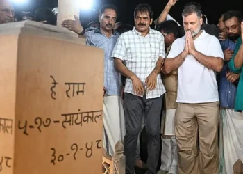INDIA bloc gathers at Gandhi’s memorial