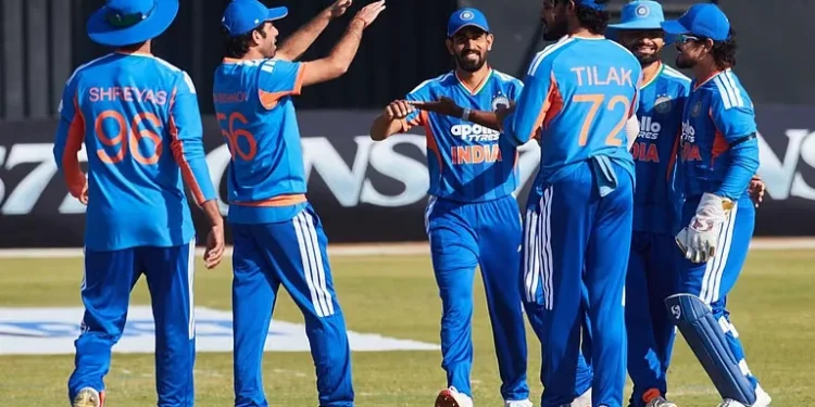 India defeated Zimbabwe by 90 runs and won the T20 series.