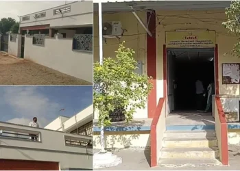 Karur, including Senthil Balaji’s residence.