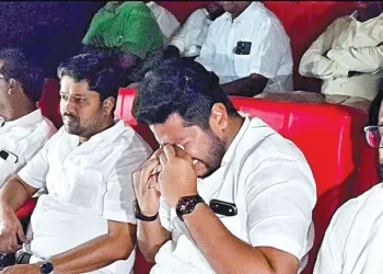Ministers shed tears after watching the movie ‘Jananayagan’