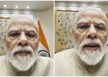 Prime Minister via selfie video