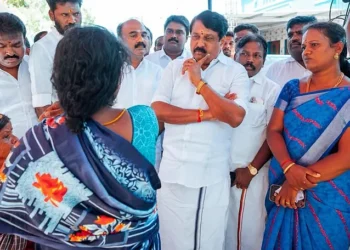 Remarks by Nainar Nagendran after meeting Arunachalam’s family.