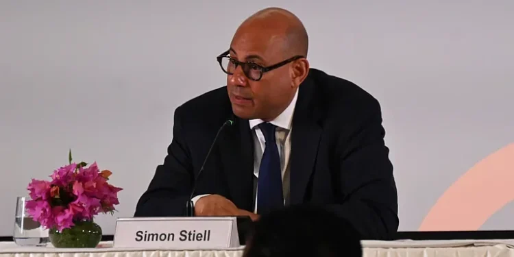 UN Climate Change Chief Simon Stiell shares information.
