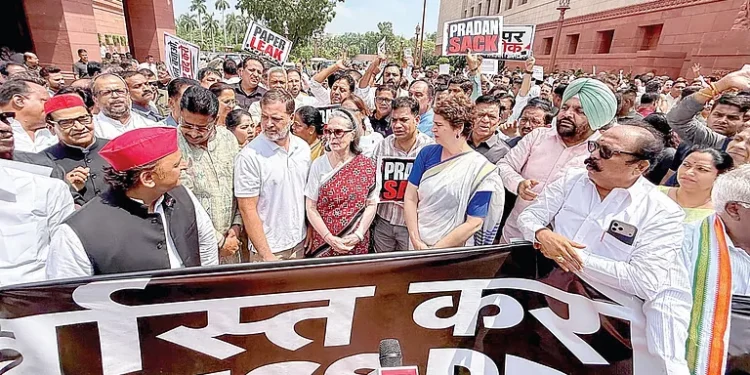 Union Minister Kiren Rijiju alleges
