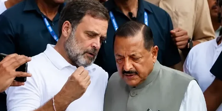 Union Minister of State Jitendra Singh