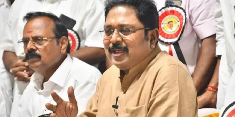 தினகரன் குற்றச்சாட்டு