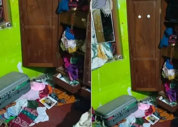 45 sovereigns of gold jewellery and ₹1.50 lakh in cash stolen in Nallavadu, Puducherry.