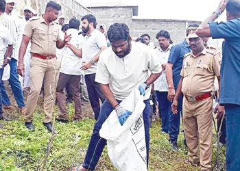 Annamalai inaugurated the beach