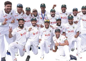 Bangladesh team achieves a historic victory by defeating Australia on their home soil!