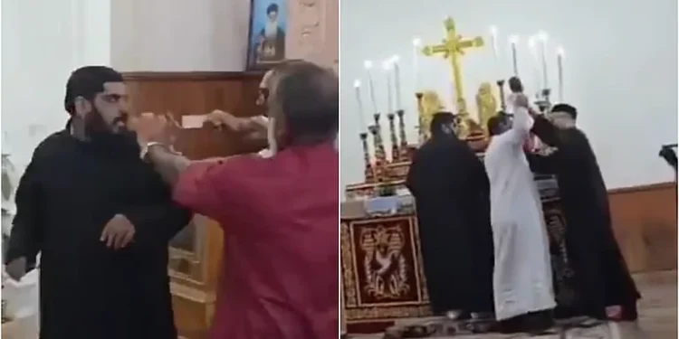 Clash Between Two Groups Over Ernakulam Church Clash Between Two Groups Over Ernakulam Church