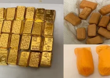 Gold worth ₹2 crore seized on a Chennai train.