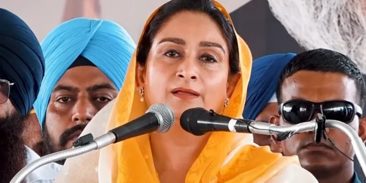 Harsimrat Kaur’s allegation