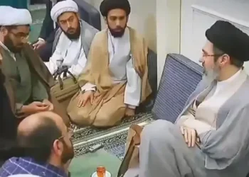Iran released a video of Mojtaba Khamenei.