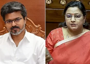 Kanimozhi Somu lashes out at Chief Minister Vijay.