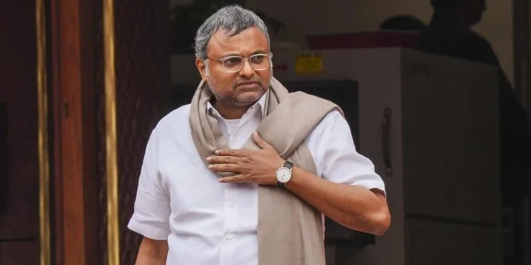 Karti Chidambaram