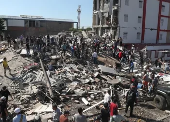 Massive earthquake in Colombia