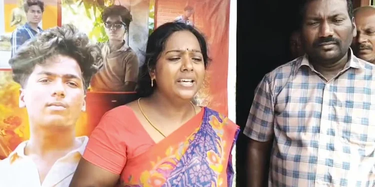 Minister Rajmohan is diverting attention from the murder of the Coimbatore college student