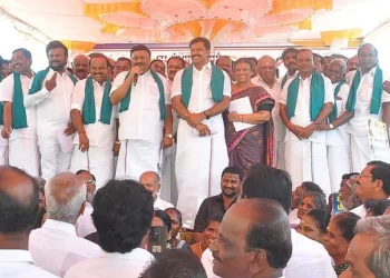 No democracy in the party of the actor who played ‘Jananayagan’ Dindigul C. Sreenivasan’s criticism.
