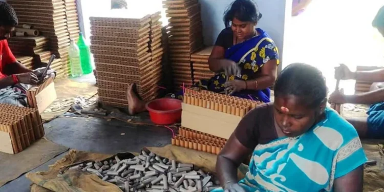 Permission granted for 23 banned firecracker factories in Virudhunagar to resume operations. Permission granted for 23 banned firecracker factories in Virudhunagar to resume operations.