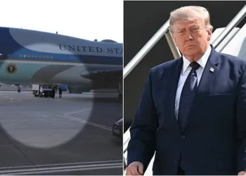 President Trump traveled secretly in a food truck due to the threat from Iran