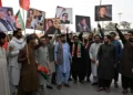 Protest demanding Imran Khan’s release