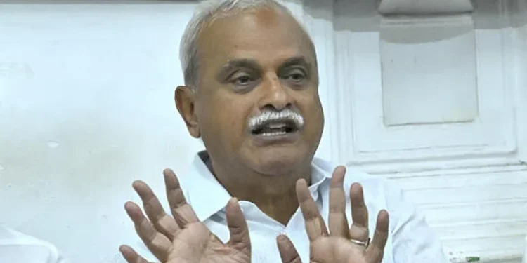 Puducherry State Congress President and MP Vaithilingam