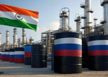 Russia’s share of crude oil imports into India hits a record high.