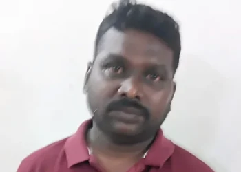 TVK legal wing functionary arrested for assaulting a head constable in Tiruvarur.