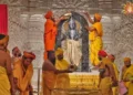 Yellow attire is mandatory for priests at the Ayodhya Ram Temple. Yellow attire is mandatory for priests at the Ayodhya Ram Temple.