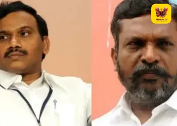  “விசிலுக்கு முட்டுக்கொடுக்கும் ஏணி, சிறுத்தை” – திமுக எம்.பி. ஆ.ராசாவின் சர்ச்சை பதிவுக்கு அரசியல் கட்சிகள் கடும் கண்டனம்!